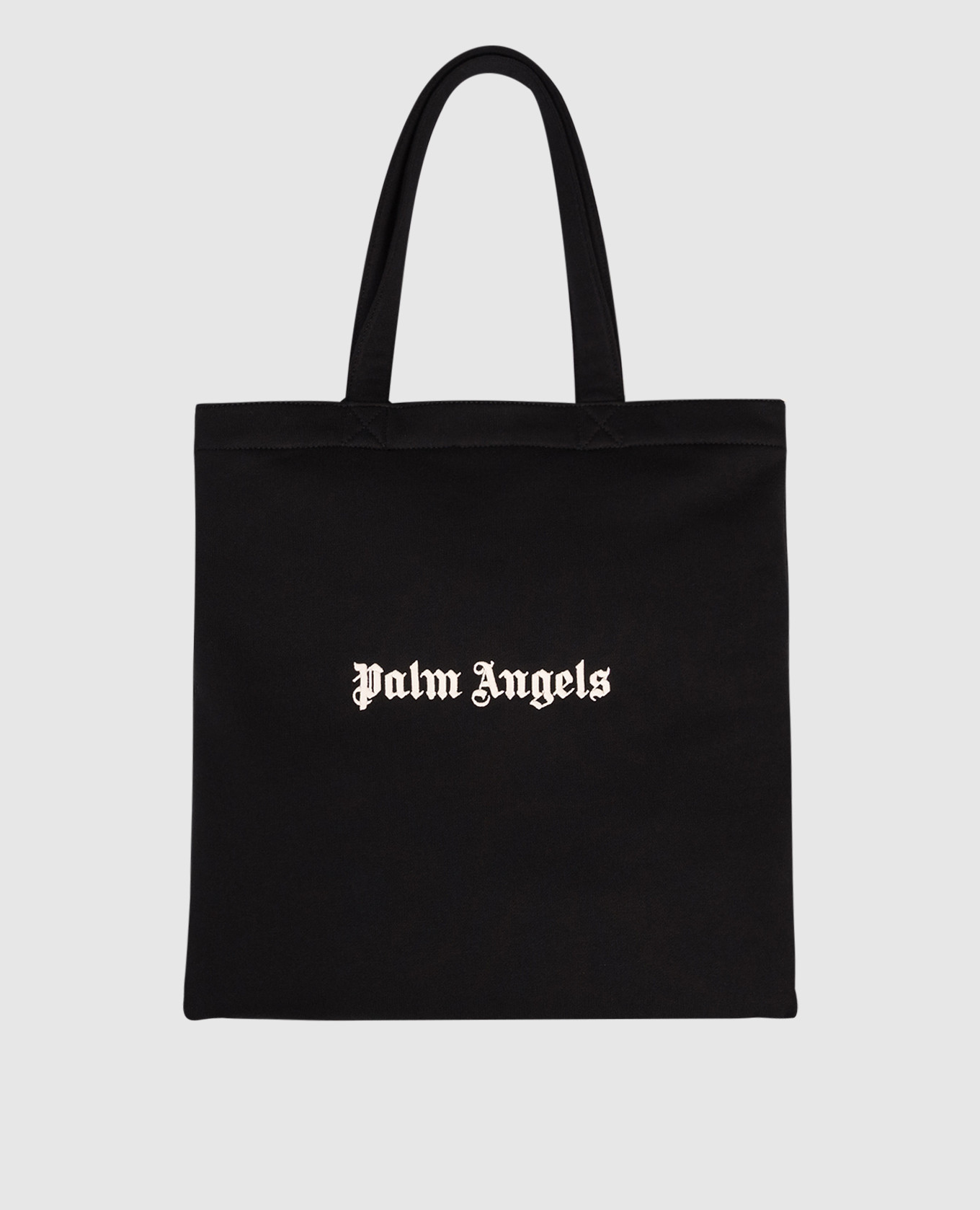 

Black shopper with logo embroidery Palm Angels