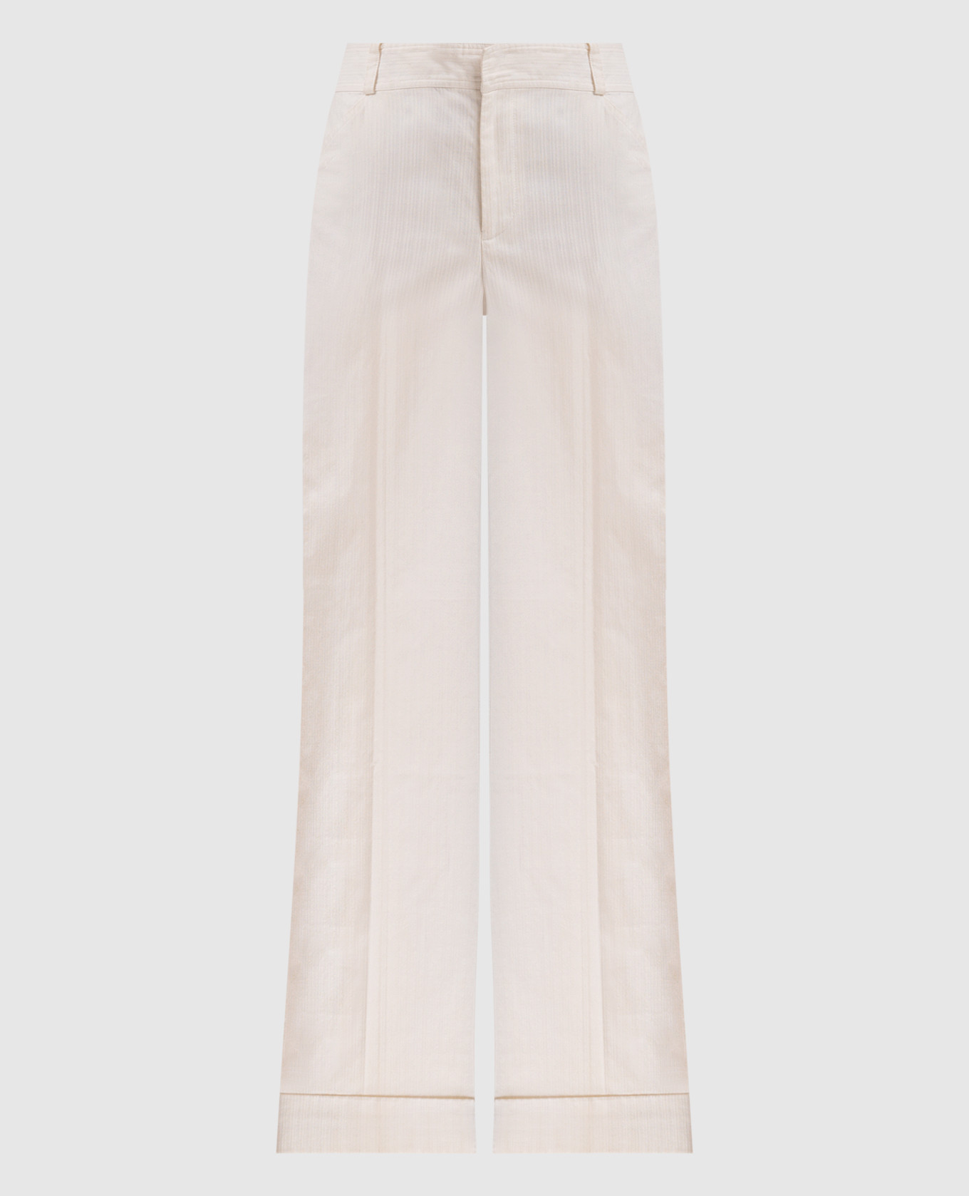 

White pants with lapels Ralph Lauren