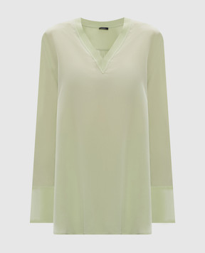 JOSEPH Miller green silk long blouse JF009071