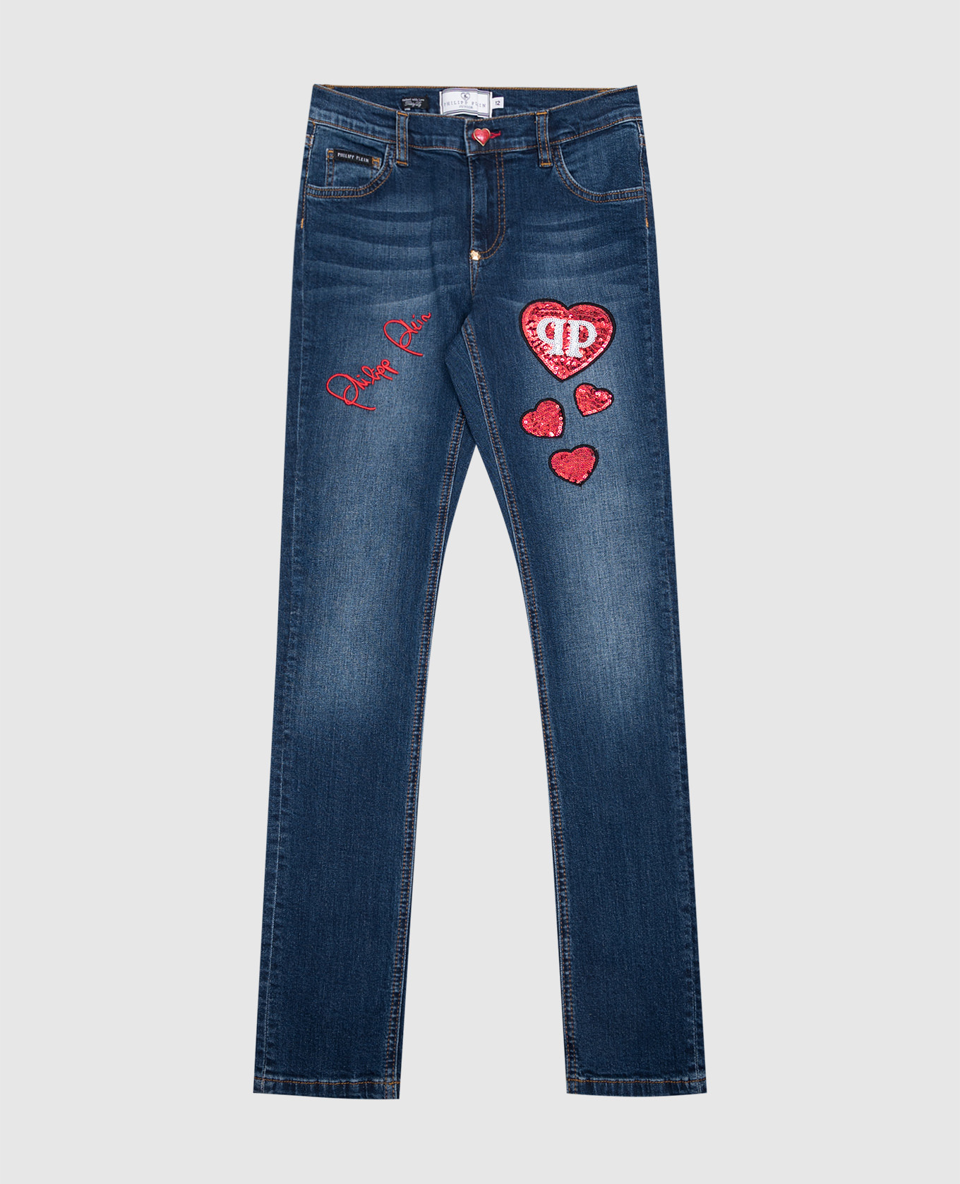 

Children's blue jeans with sequins Philipp Plein