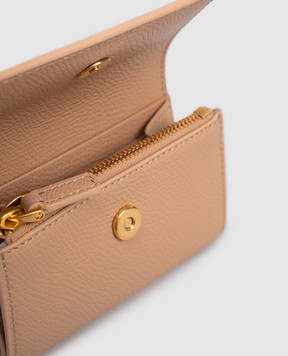 Valentino Beige leather wallet with logo 7W2P0AS7SNP