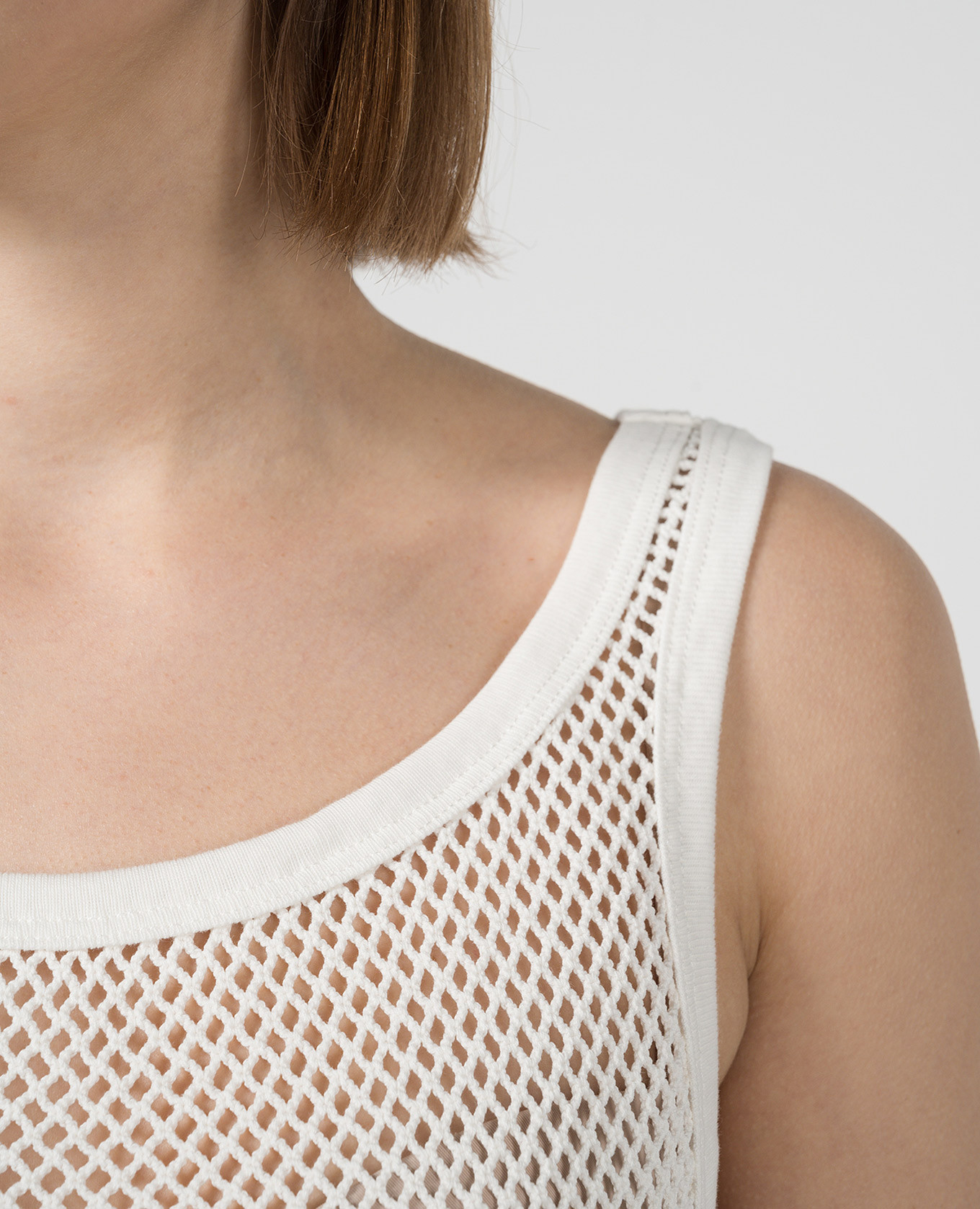 White openwork top Kiki PROENZA SCHOULER 5