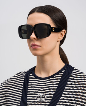 Linda Farrow Astrid black sunglasses LFL1529C1