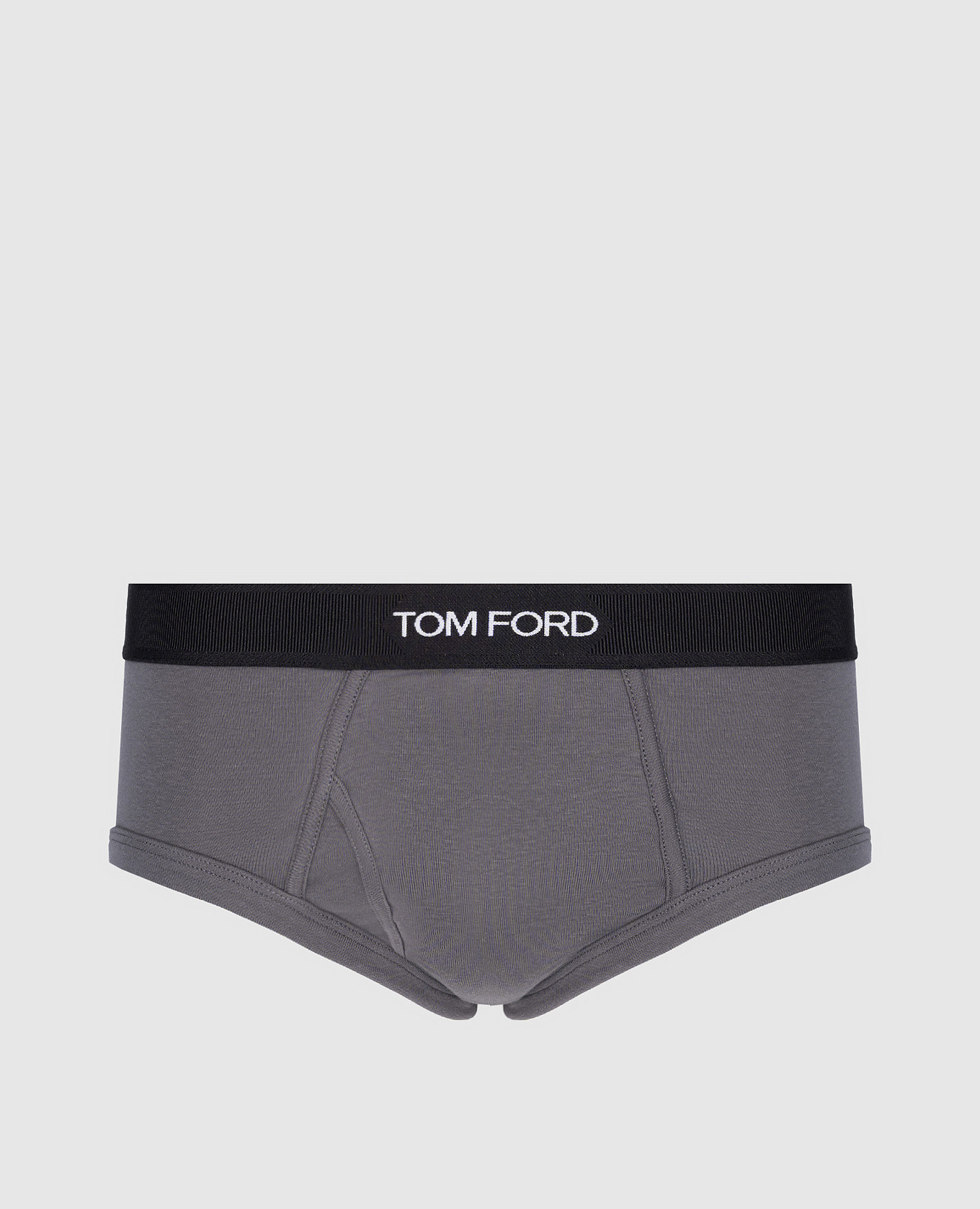 

Gray briefs with logo Tom Ford, Grey