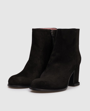 Premiata Black suede ankle boots M7206CAMOSCIO