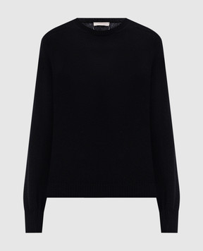 Twinset Black cashmere and wool jumper 252TP3495