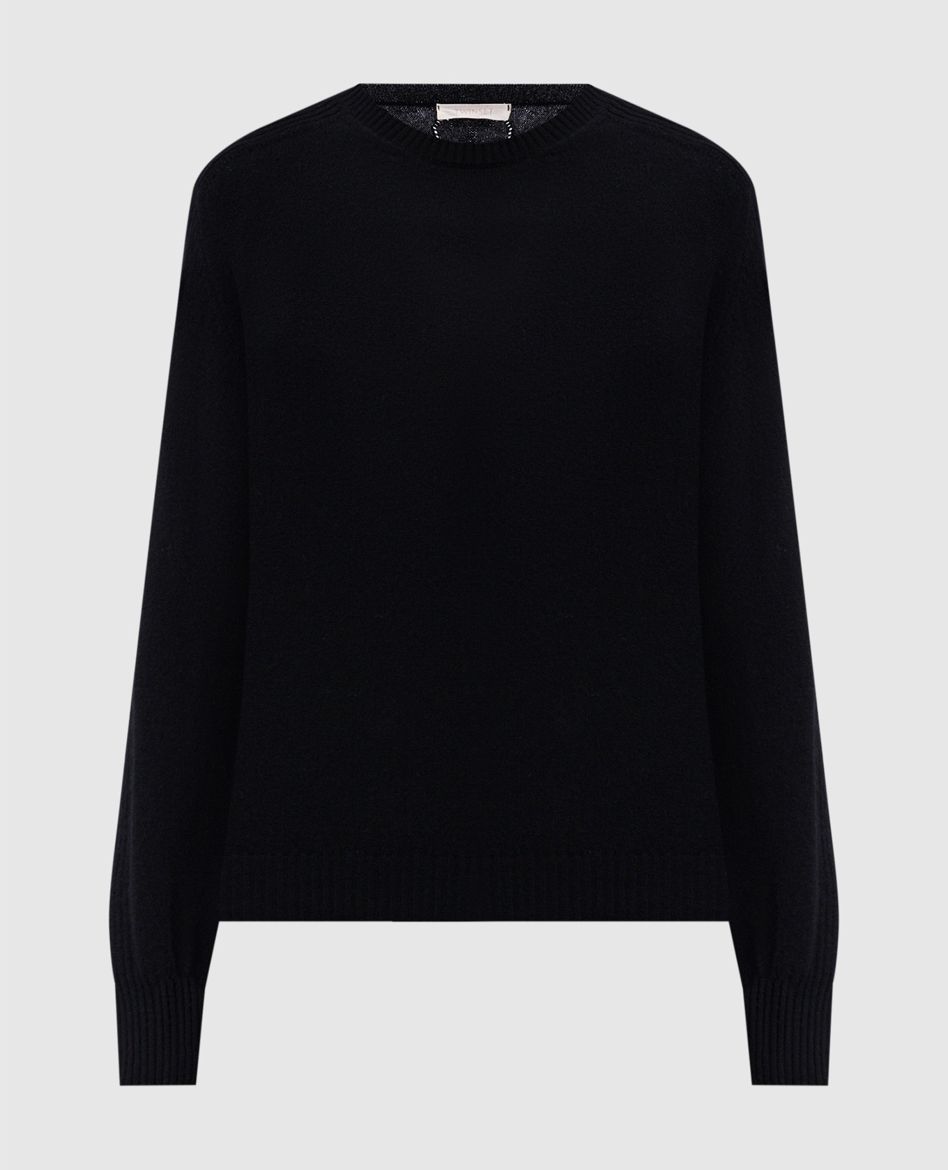Black cashmere and wool jumper Twinset