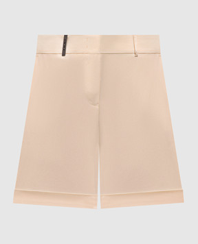 Peserico Yellow shorts with lapels P0464001979