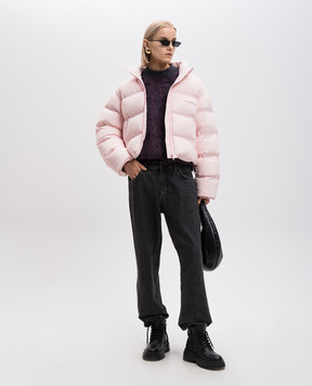 Alexander Wang Purple check wool sweater 1KC4241039