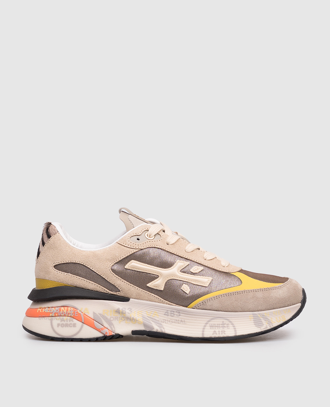 Beige combination sneakers MOERUND Premiata