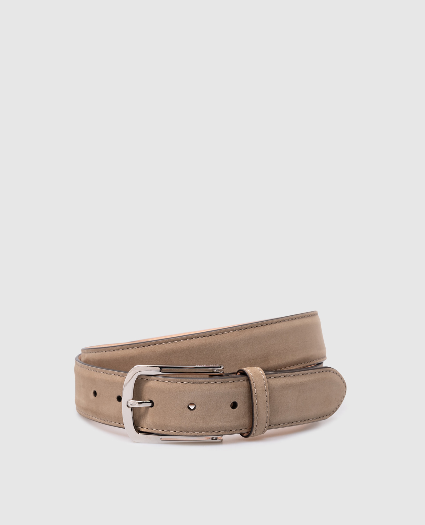 

Beige suede belt Enrico Mandelli