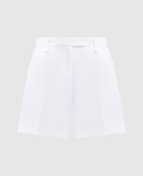 Babe Pay Pls White linen shorts 0D26000514