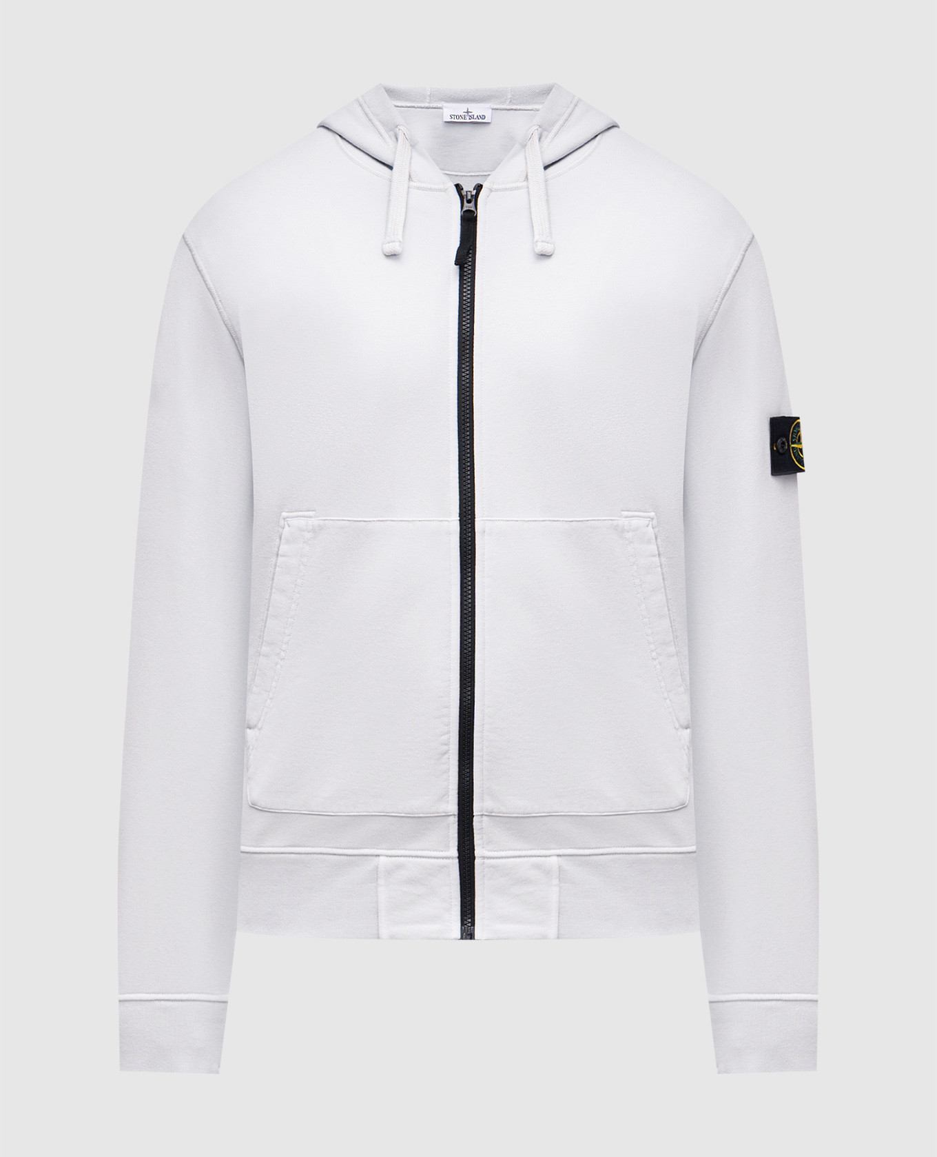 

Blue sports jacket with logo Stone Island, Light blue