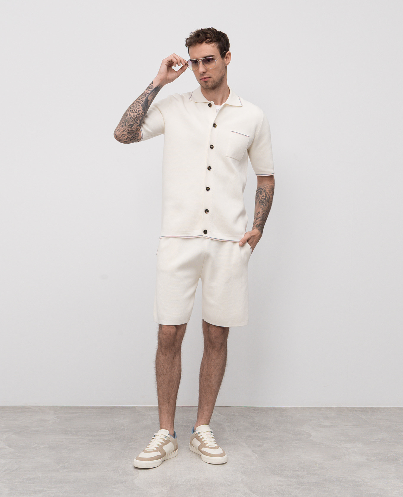 

Beige Kenith cardigan MooRER
