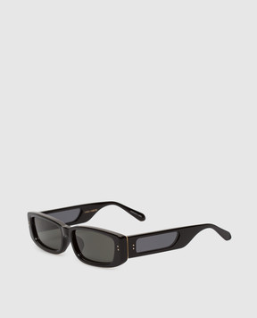 The Attico by Linda Farrow Black sunglasses TALITA LFL1419C1SUN