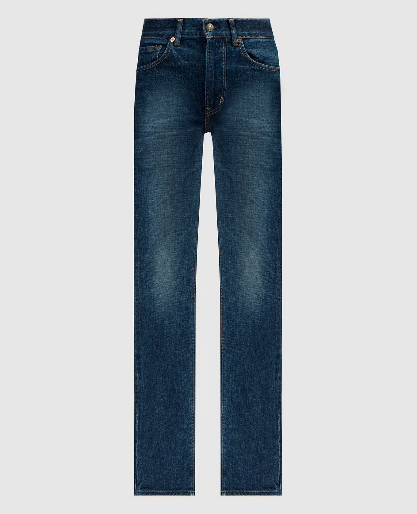 

Blue jeans with a distressed effect Tom Ford