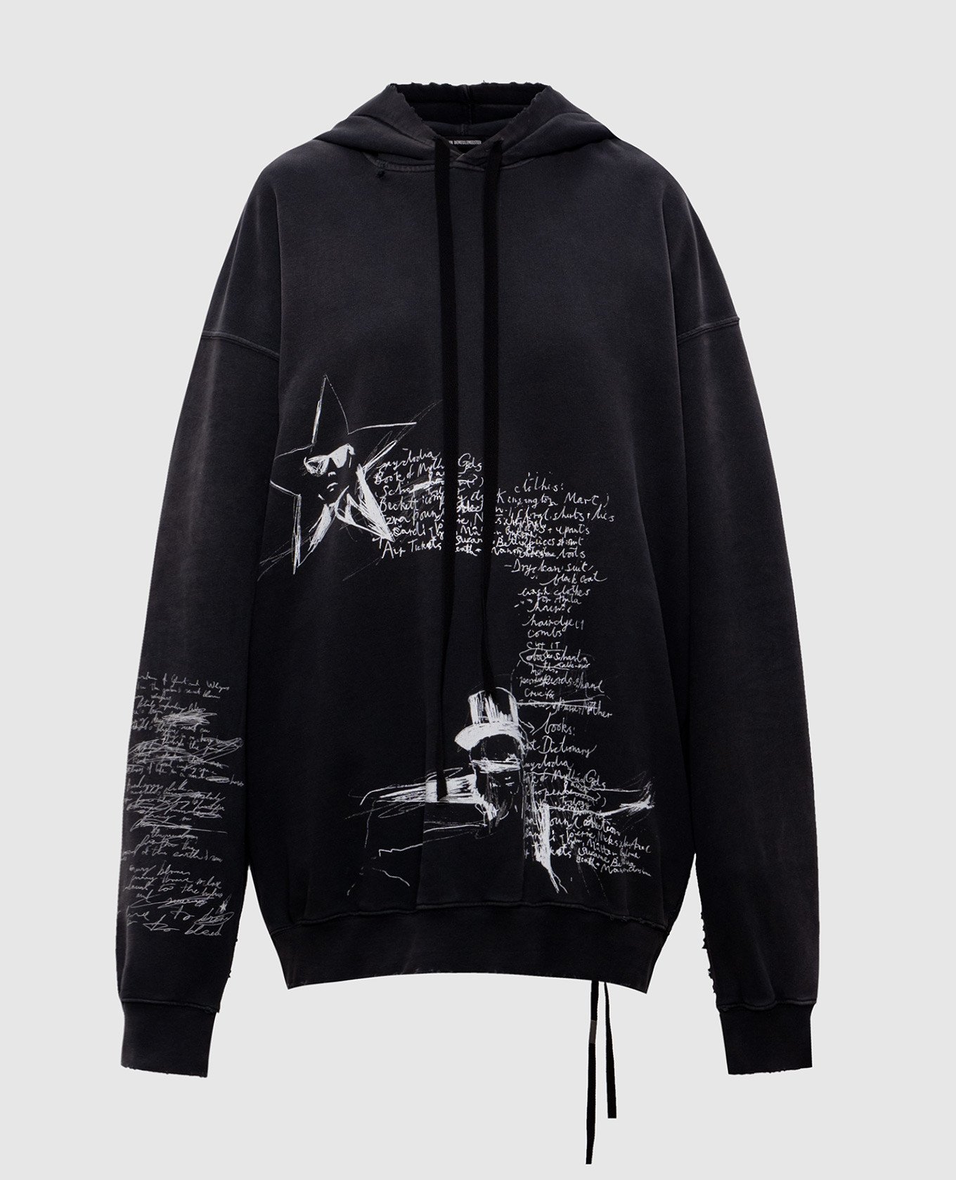 

Annemarie grey vintage hoodie Ann Demeulemeester