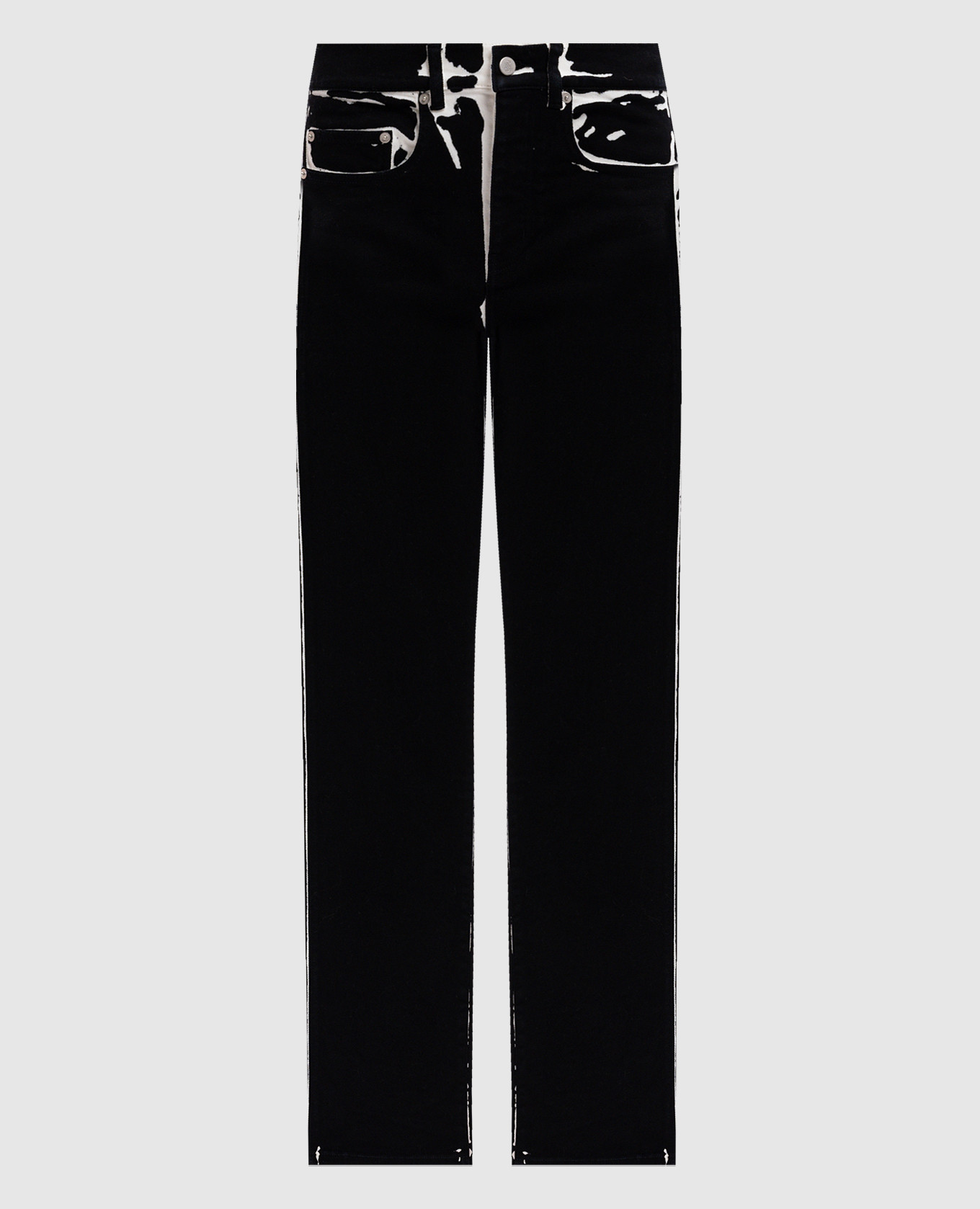 

Black jeans with a contrasting print PROENZA SCHOULER