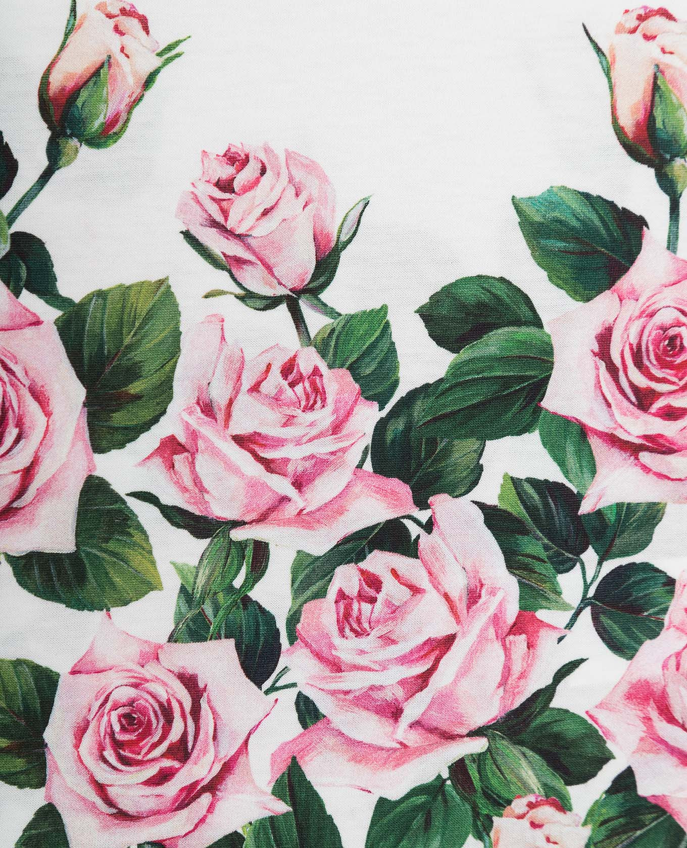 

Children's white T-shirt with a print Dolce&Gabbana