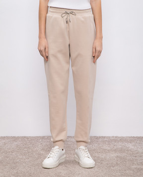 MooRER Beige sweatpants ELISABETH ELISABETHIT