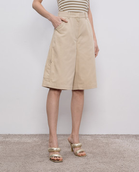 Max Mara Weekend Beige shorts ARTURO ARTURO1234