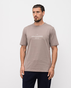 Brunello Cucinelli Black T-shirt with print M0B138495