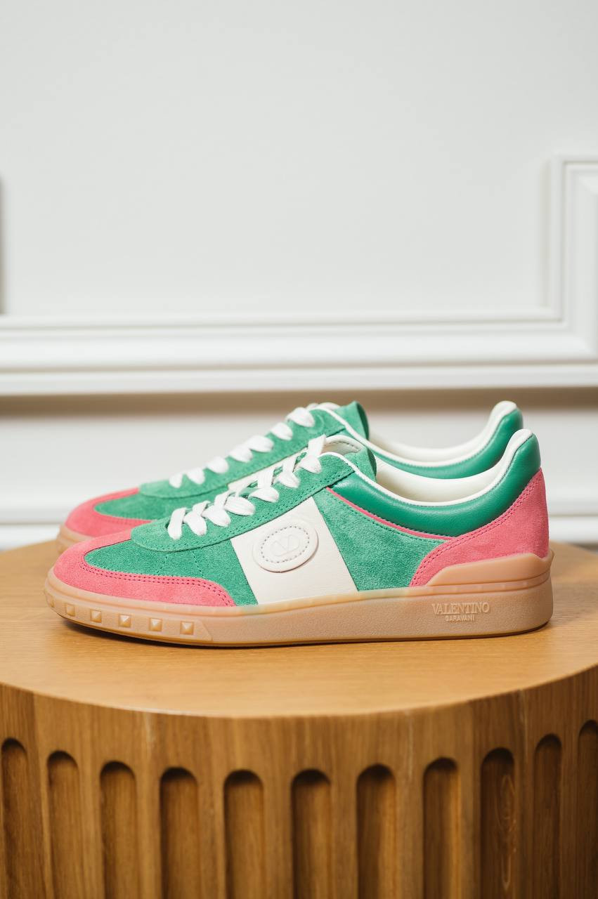 

Green suede sneakers UPVILLAGE CROSTA Valentino