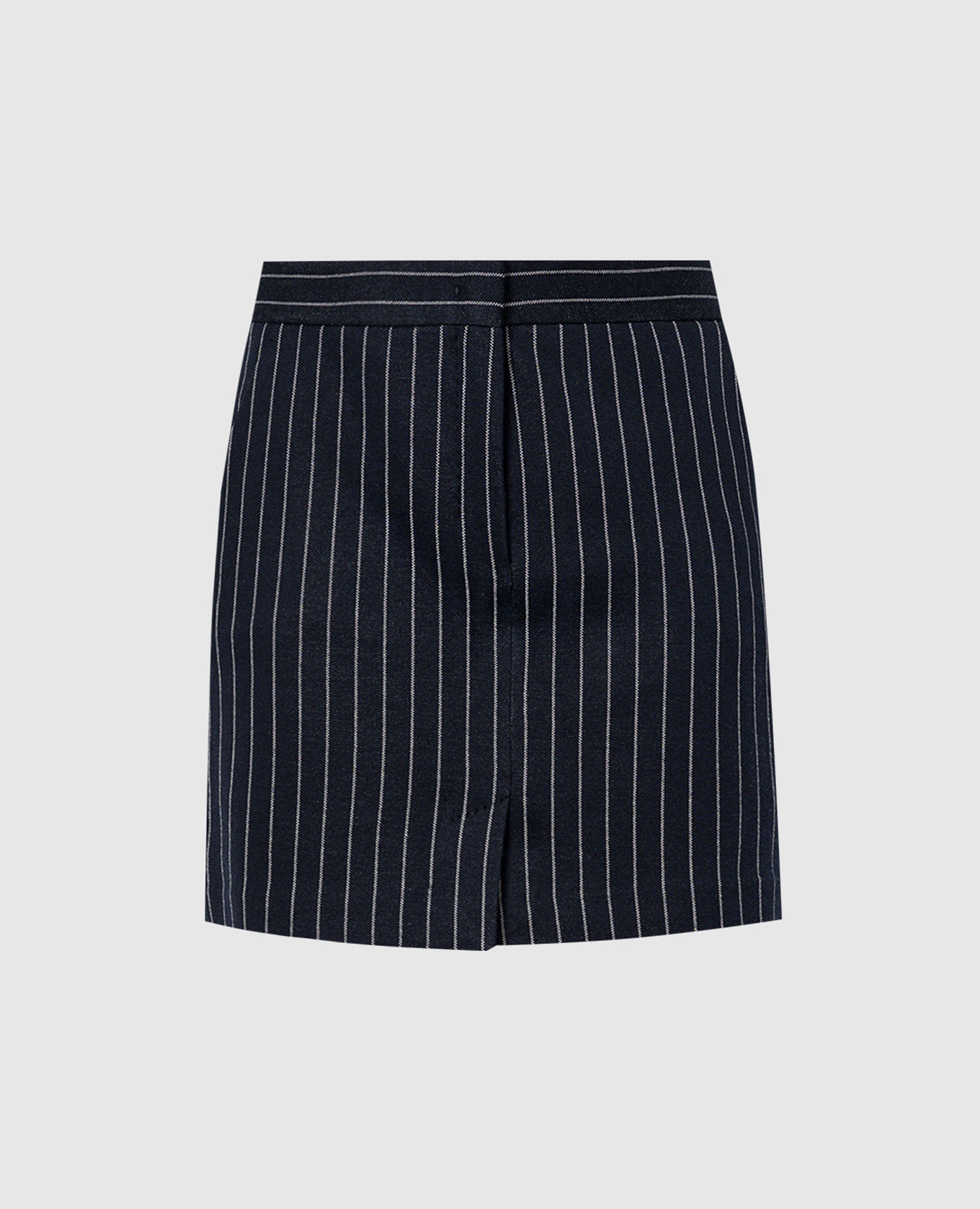 

KIRSCH blue cashmere and silk striped skirt Max Mara