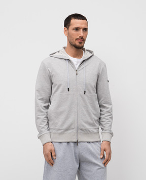 Peserico Grey sports jacket with logo R57000J0A0074
