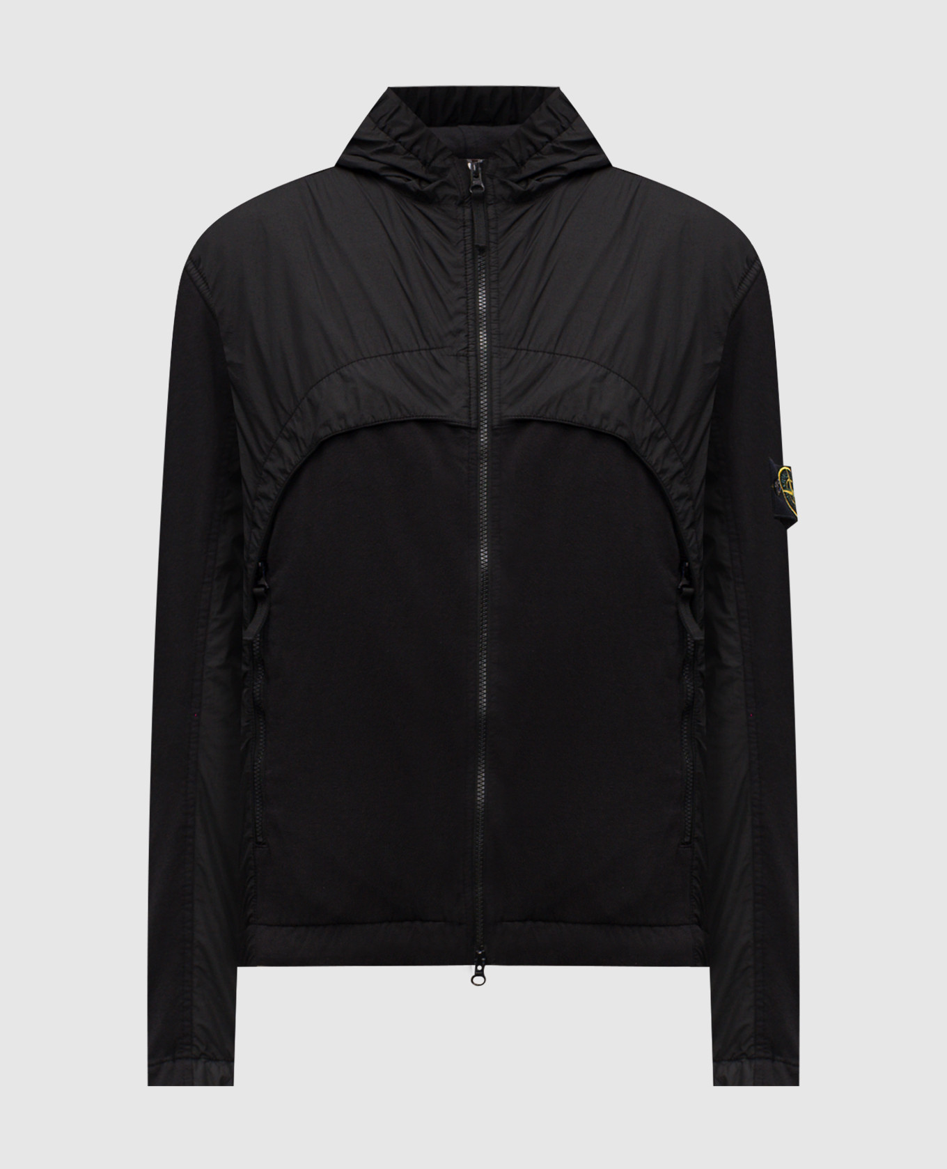 

Black Crinkle Reps R-NY Combo Jacket Stone Island