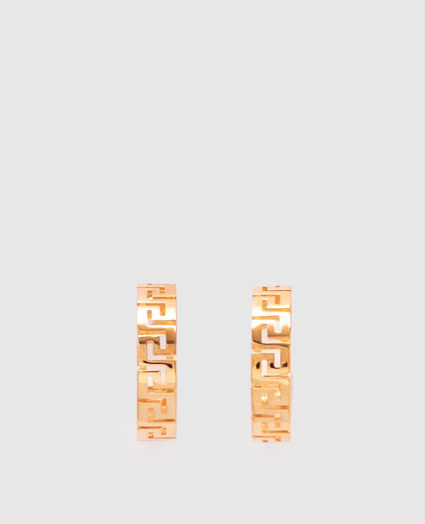 

Gold Medusa earrings Versace, Golden