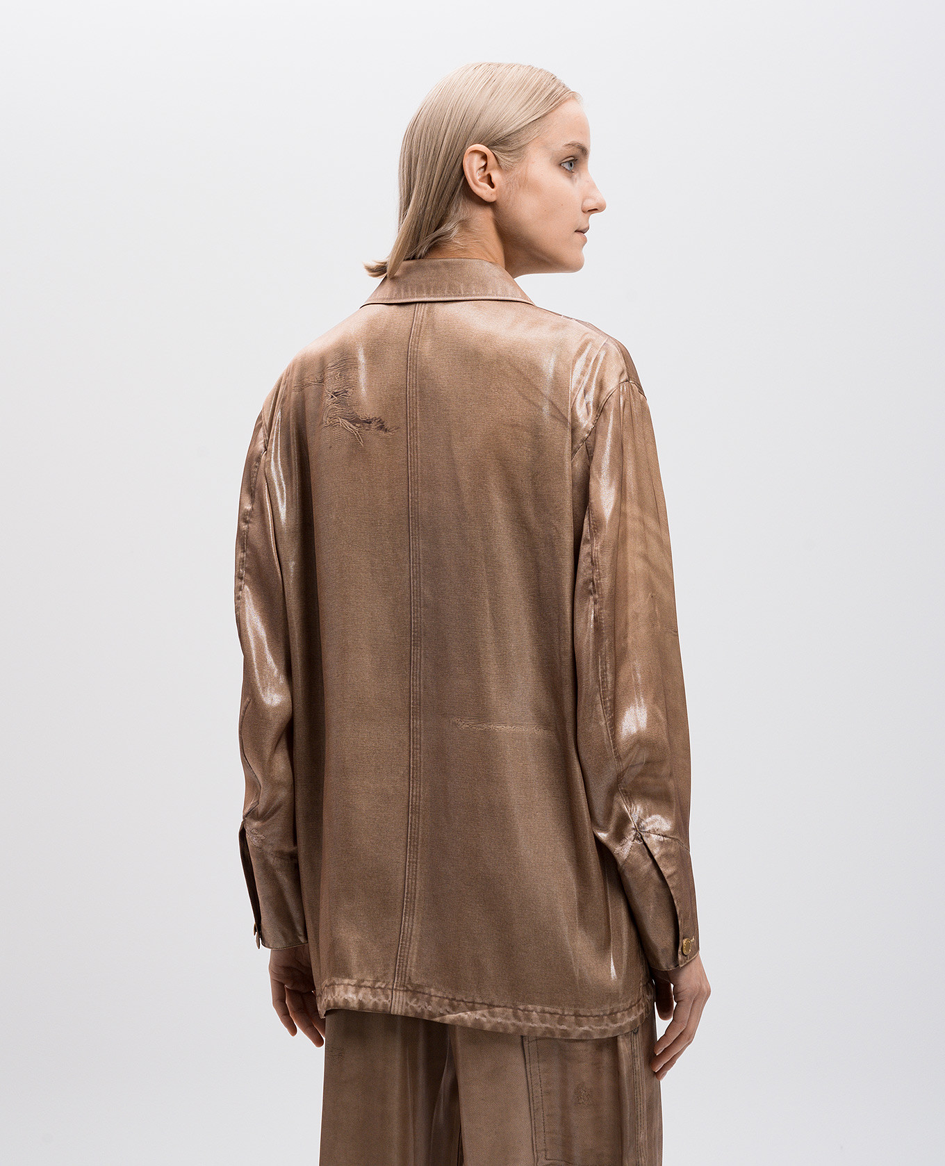 Yellow printed blouse Alexander Wang 4