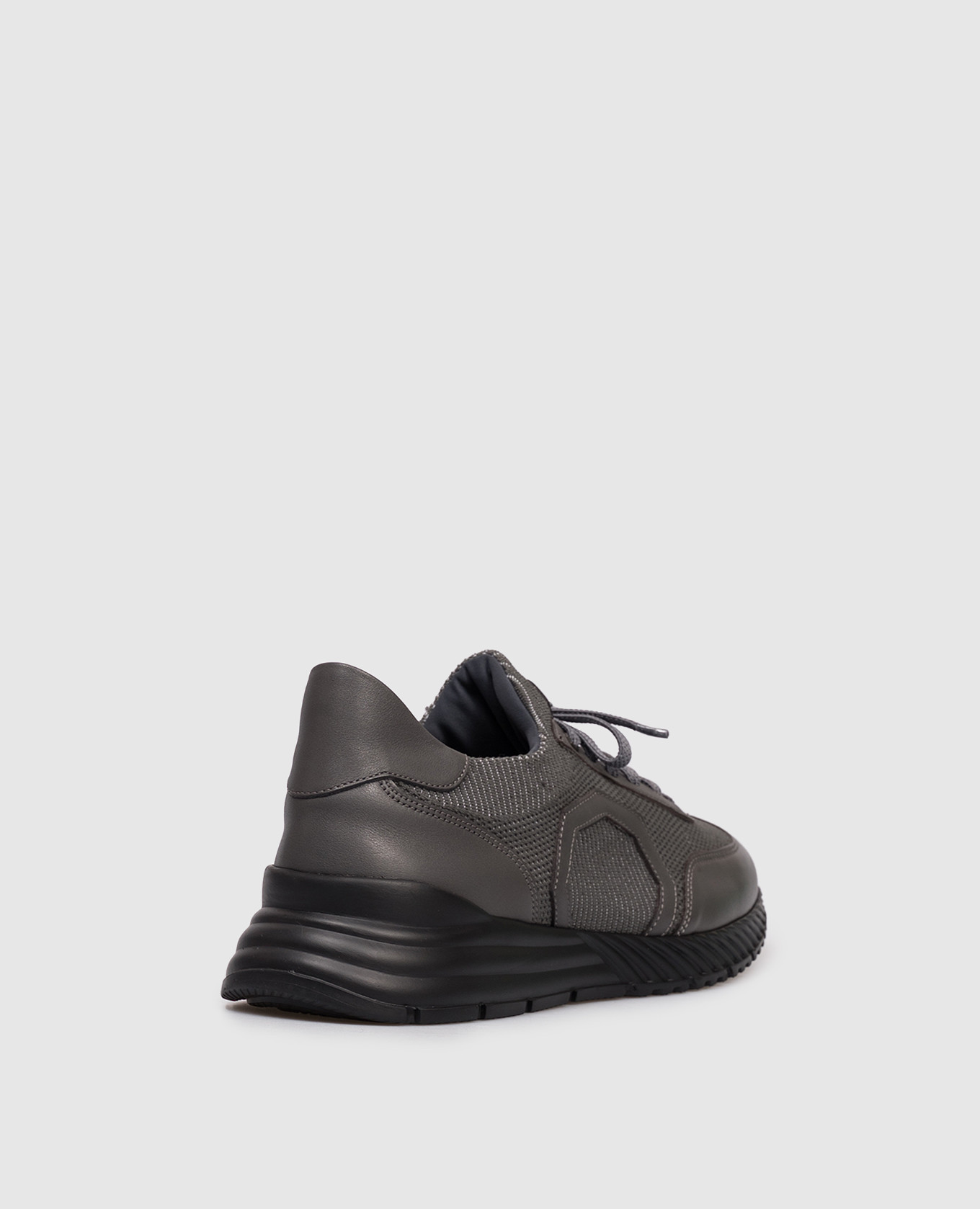 

Grey combination sneakers with logo Stefano Ricci