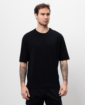 C.P. Company Blue T-shirt with inside-out effect MKN075A004037A