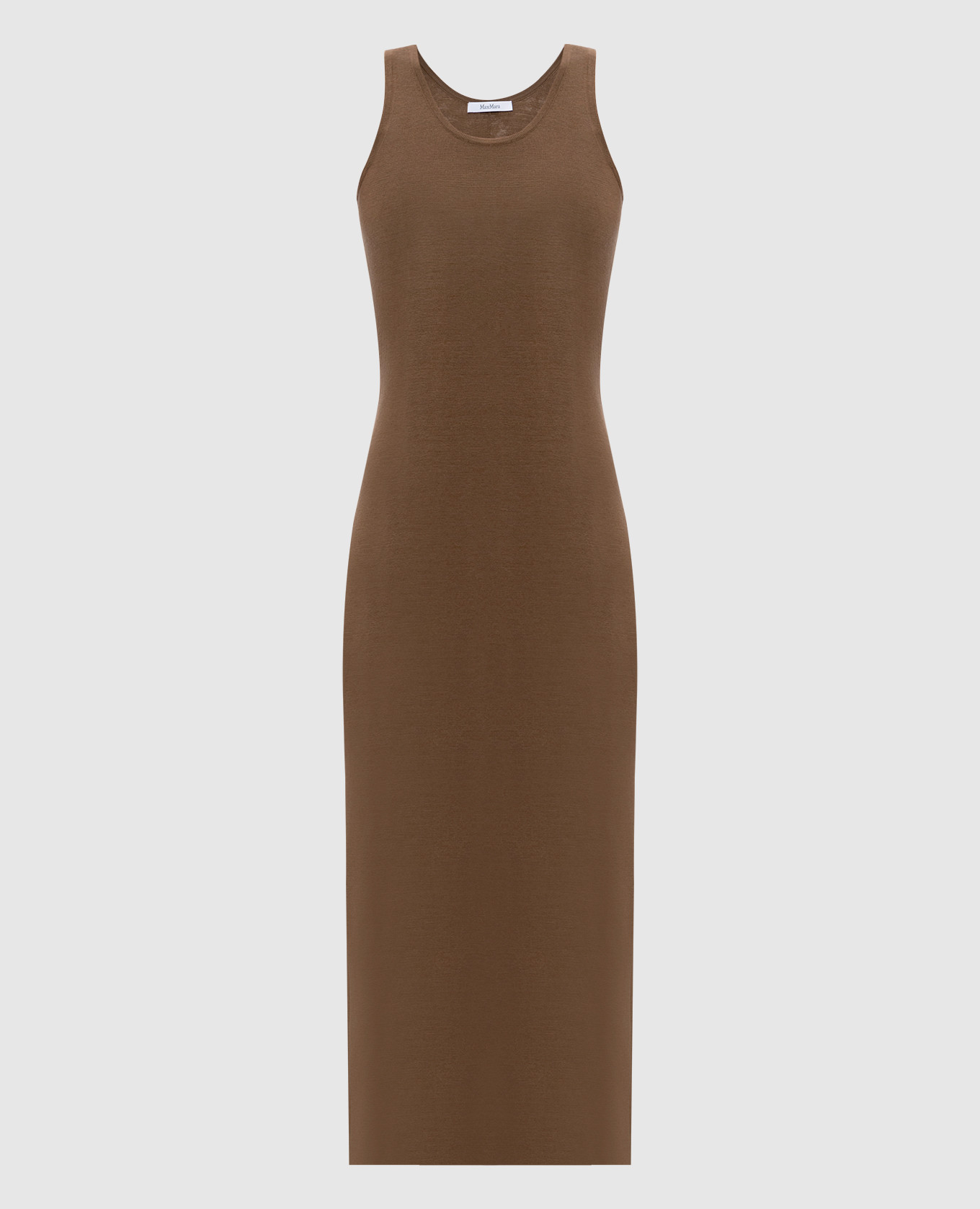 Brown ACERI wool dress Max Mara