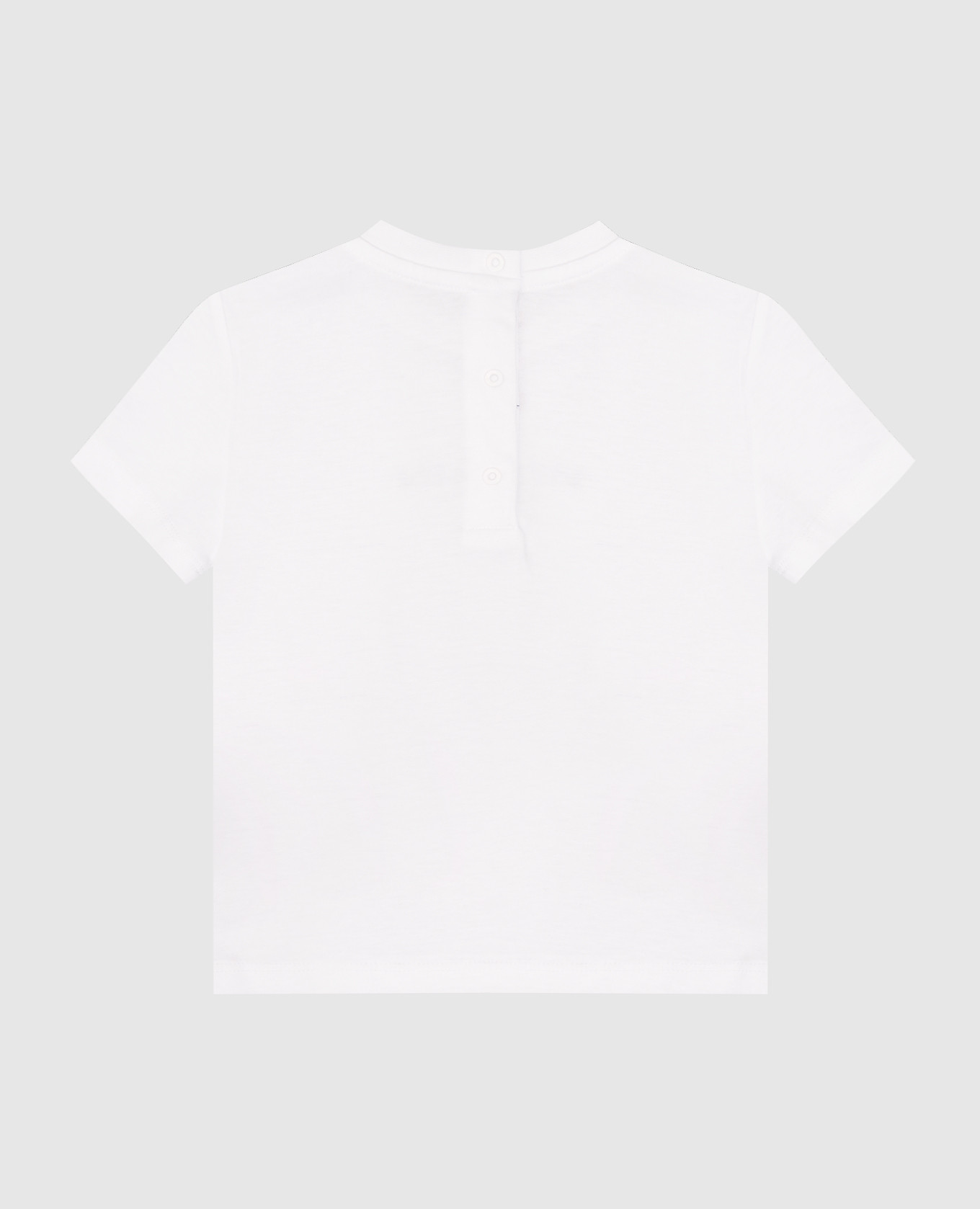 

Children's white T-shirt with logo print Balmain