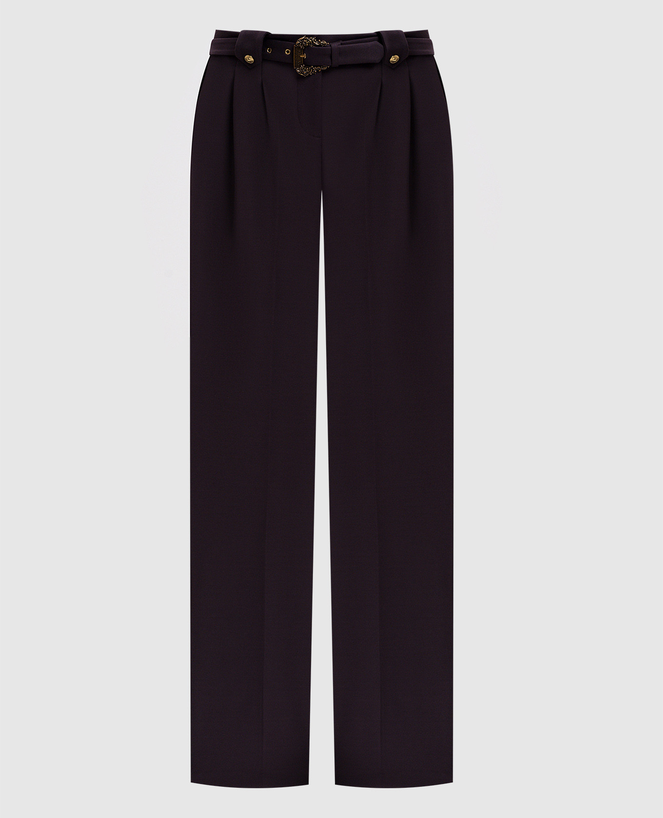 

Purple pants in baroque style Versace Jeans Couture, Violet