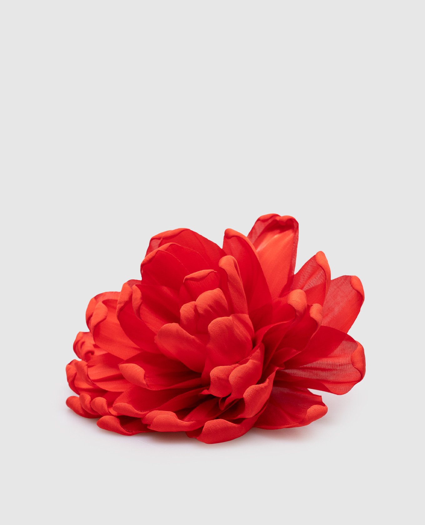 

Red flower brooch Solotre