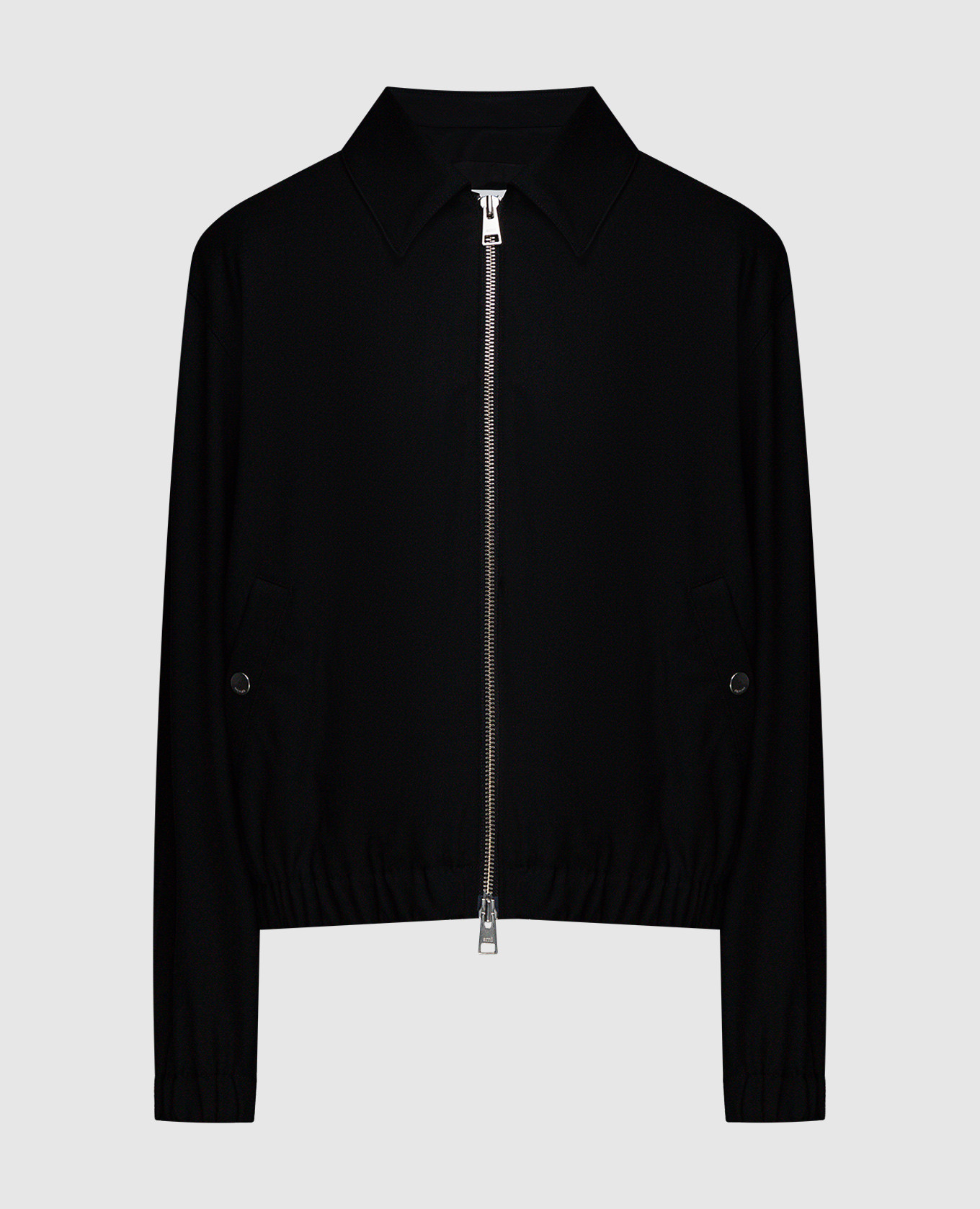 

Black wool jacket with Friend of Heart logo Ami Paris, Черный