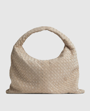 Bottega Veneta Beige suede bag Hop 763970V1QE3