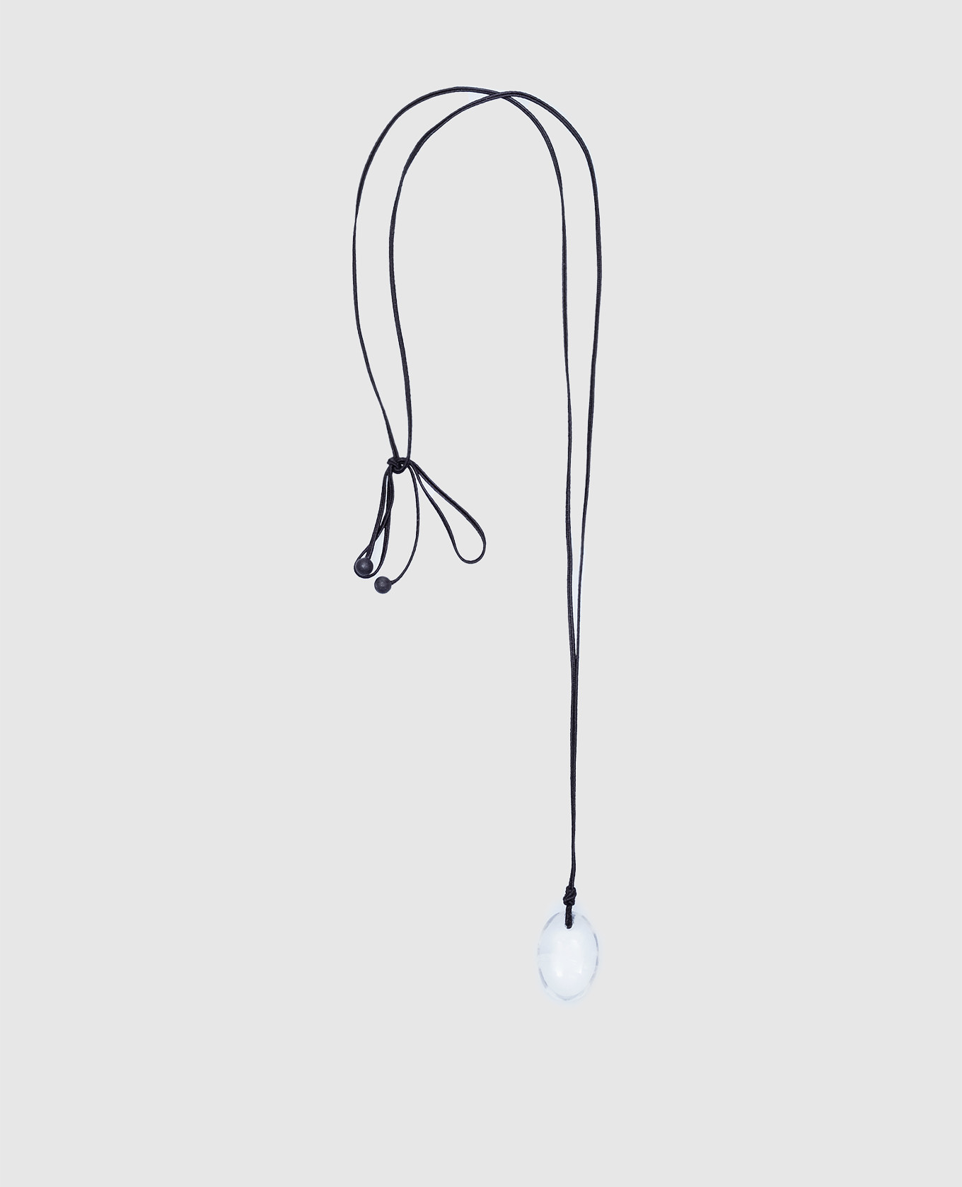 

Necklace with a transparent pendant ANNIKA INEZ