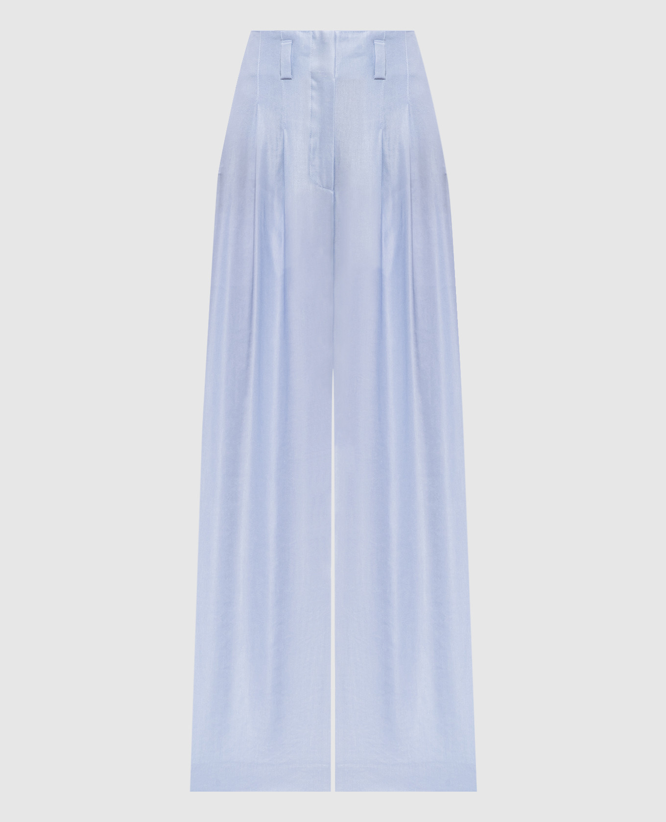 

Blue palazzos with linen Peserico, Light blue