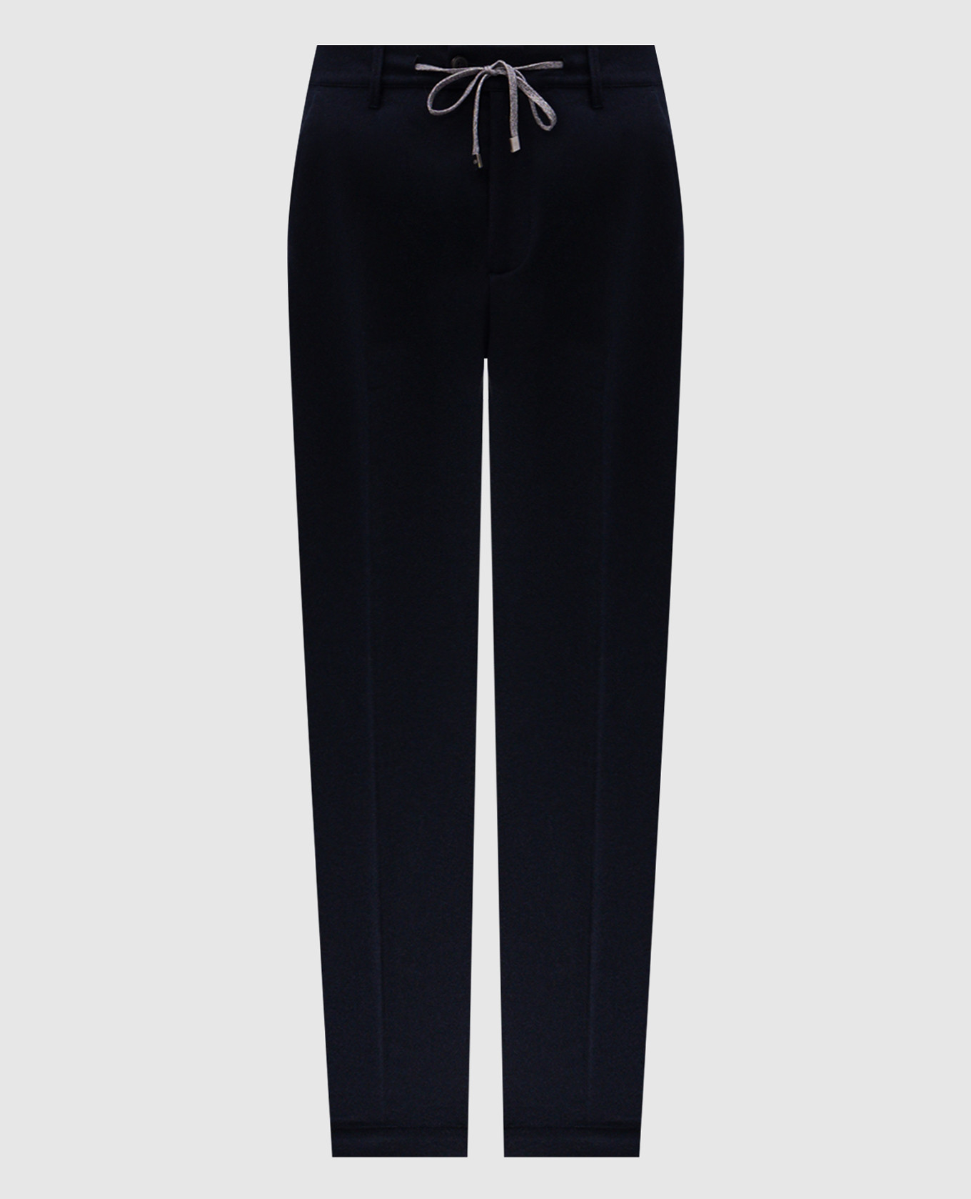 Blue wool and cashmere pants Cashmere&Whiskey