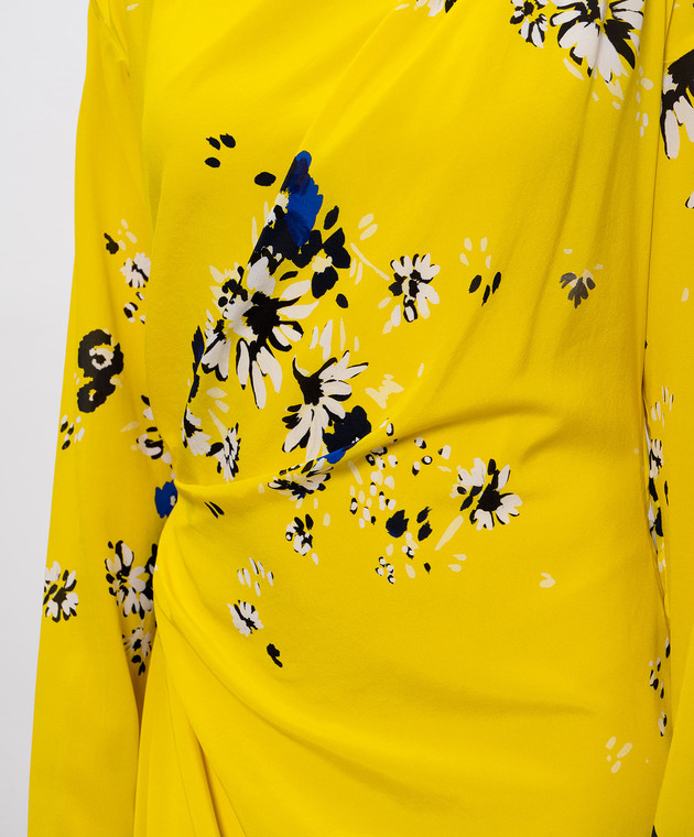 PROENZA SCHOULER - Trudie yellow dress with silk R2543027BYP297S - shop  with European delivery at Symbol