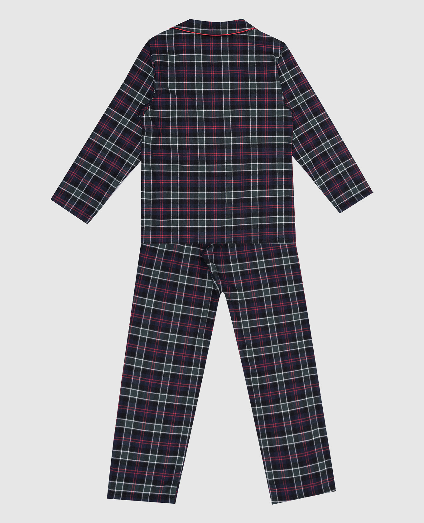 

Children's checkered pajamas Story Loris, White