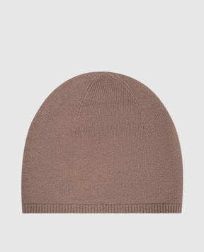 JOSEPH Brown cashmere hat JF009274