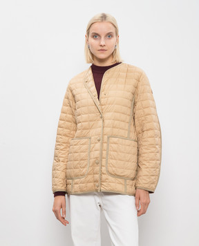 Moncler Alleuze beige down quilted jacket J20931A00047596K7