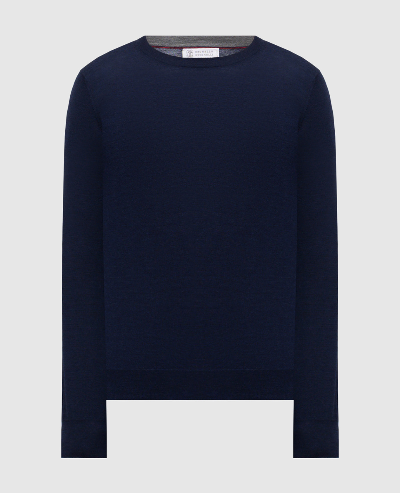 Blue cashmere and wool sweater Brunello Cucinelli