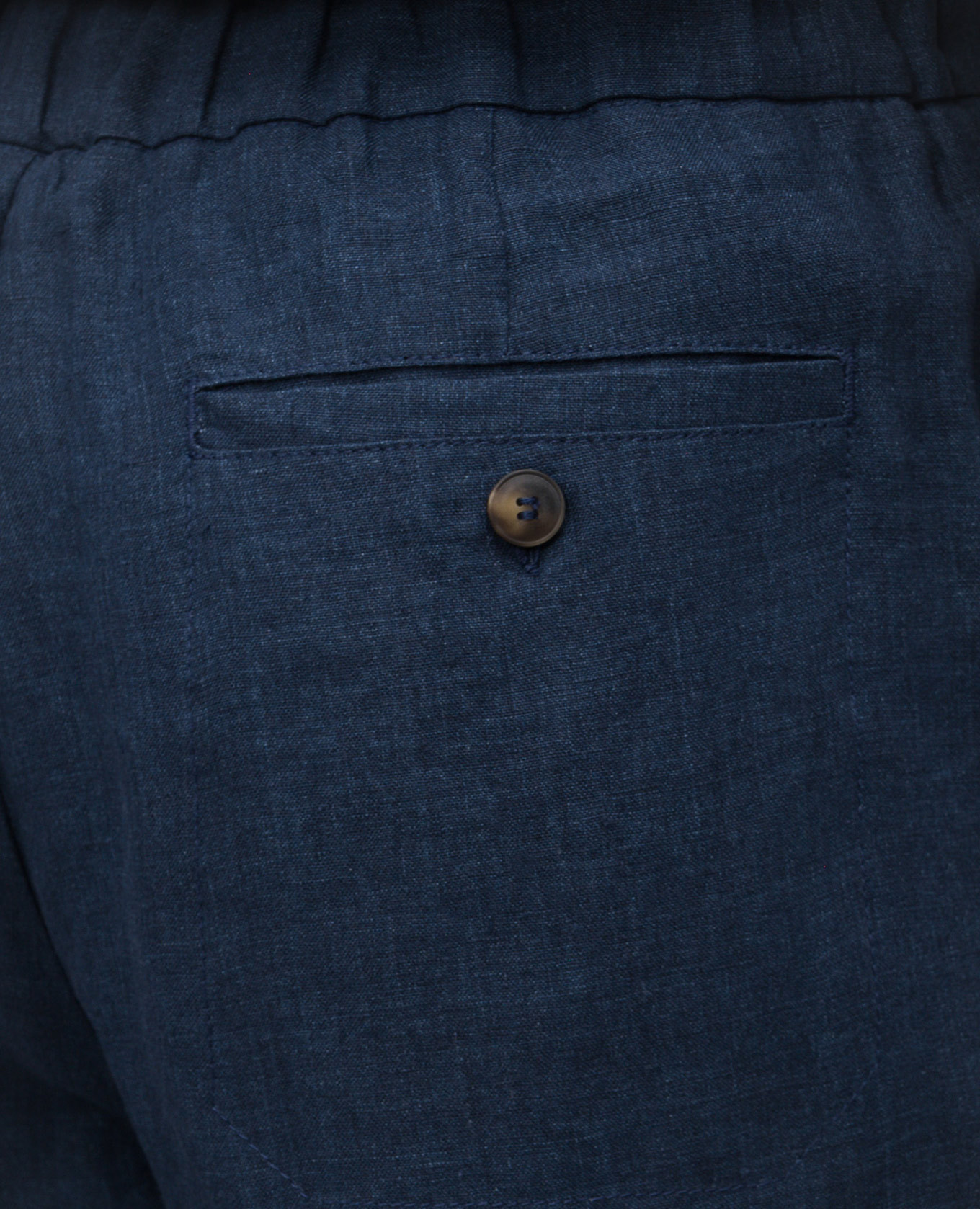 

Blue linen pants CAPOBIANCO