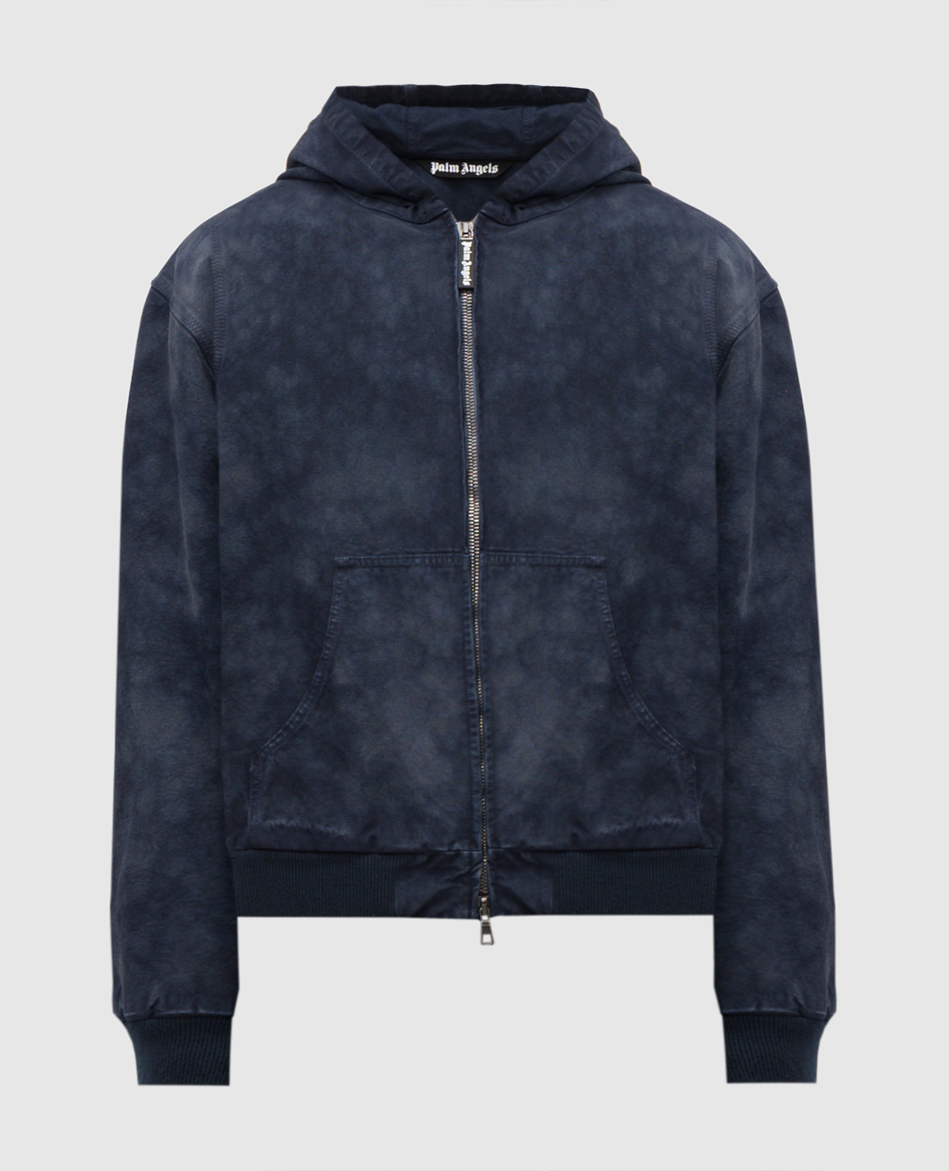 

Blue jacket with logo Palm Angels